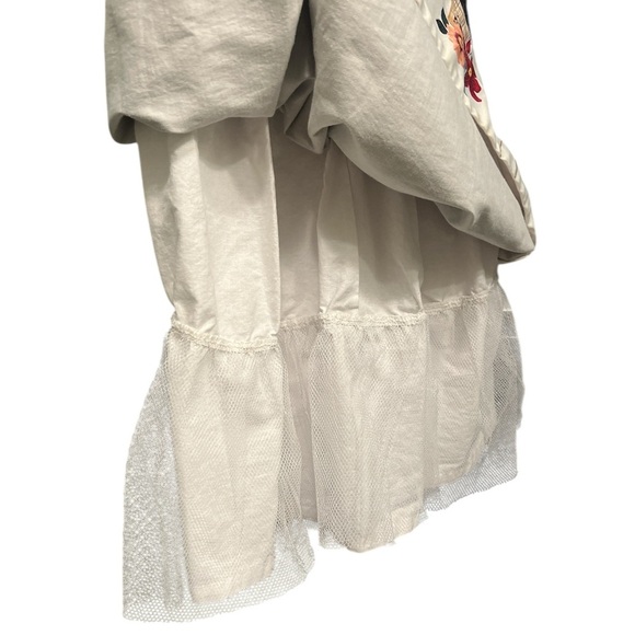 Vintage-Inspired 1950s Party Dress - Black & Gray Polka Dot , size small - Picture 6 of 7